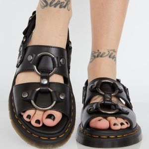 Dr Martens Xabier Sandal Black Size 5